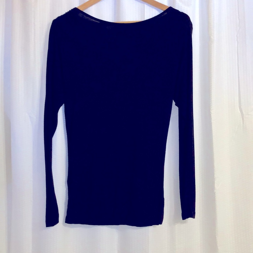 To The Max by BCBG long black long sleeved shirt